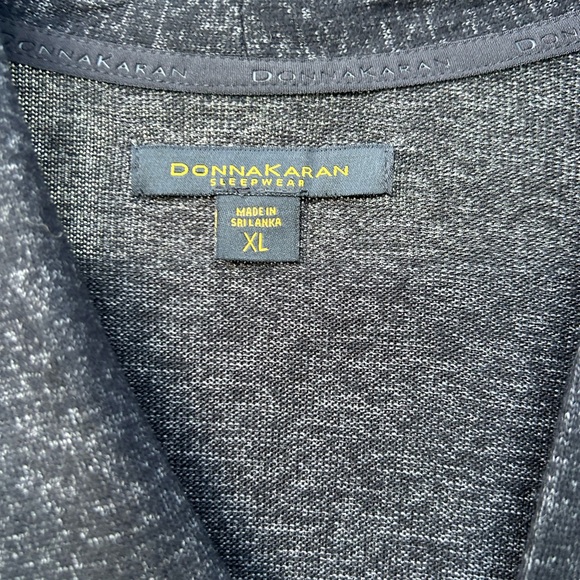 NWT Donna Karen Sweater Knit Caftan Sleep Shirt Night Gown Lounge Wear Sz XL - Picture 6 of 9